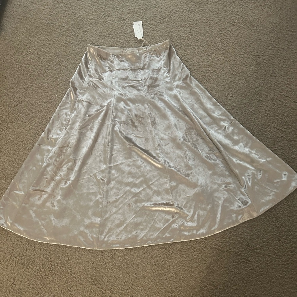 NWT Vince Velvet Skirt Size 12